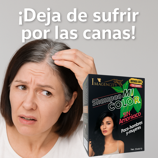 SHAMPOO MI COLOR + CUBRE CANAS
